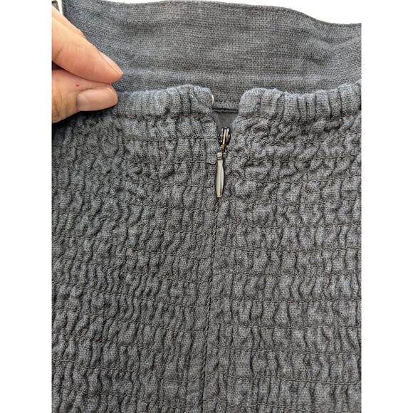 Abercrombie & Fitch Womens Mini Dress Wide Strap Back Smocked Black Size Medium - Picture 12 of 13